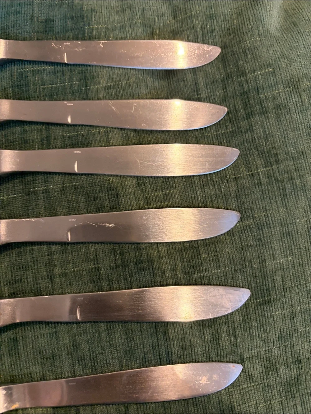 6 Knork knives
